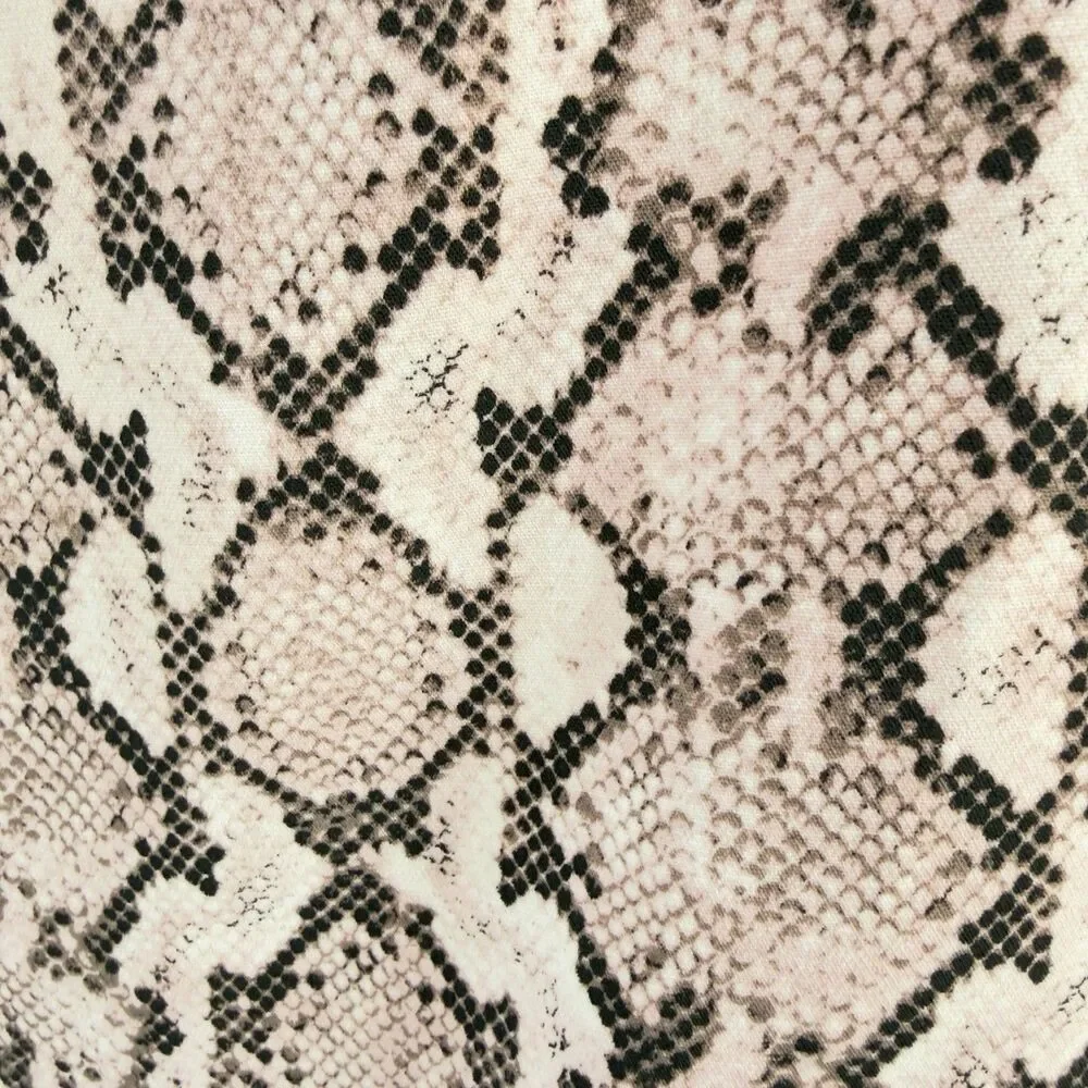 Michael Kors Snakeskin Print Dress Womens XL Short Sleeve - Picture 9 of 17
